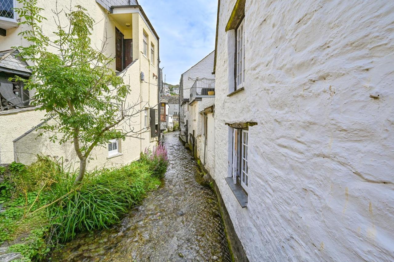 Luxury Couple'S Getaway With River Views And Parking Polperro Extérieur photo